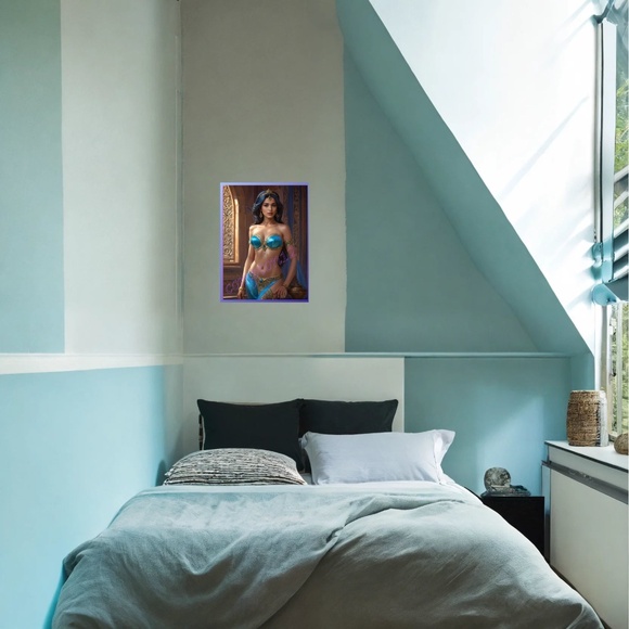 Princess Jazmine 13x19” Art print - only 6 signed & numbered prints made - Picture 3 of 5